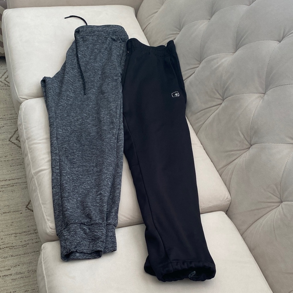 American Eagle Gray and And1 Black Jogger Pants